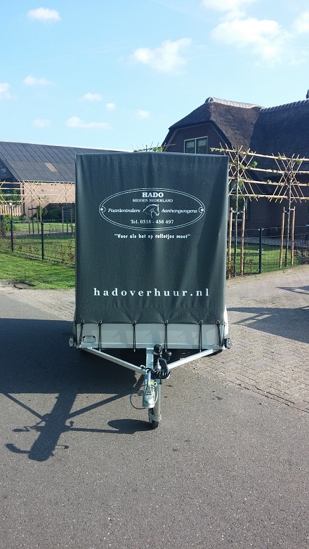 VD Huifwagen 260 x 125 x 160 750kg 6